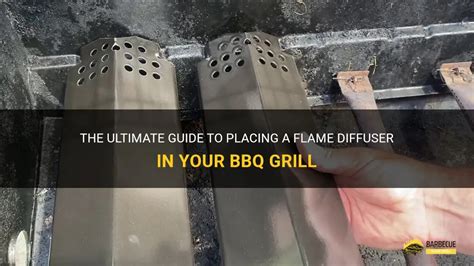 flame diffuser for gas grill